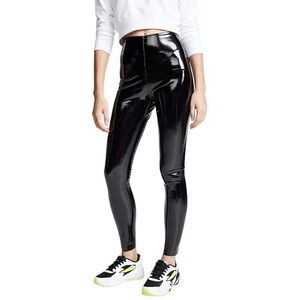 Commando Faux Patent Leather Black Pants Women Size Medium